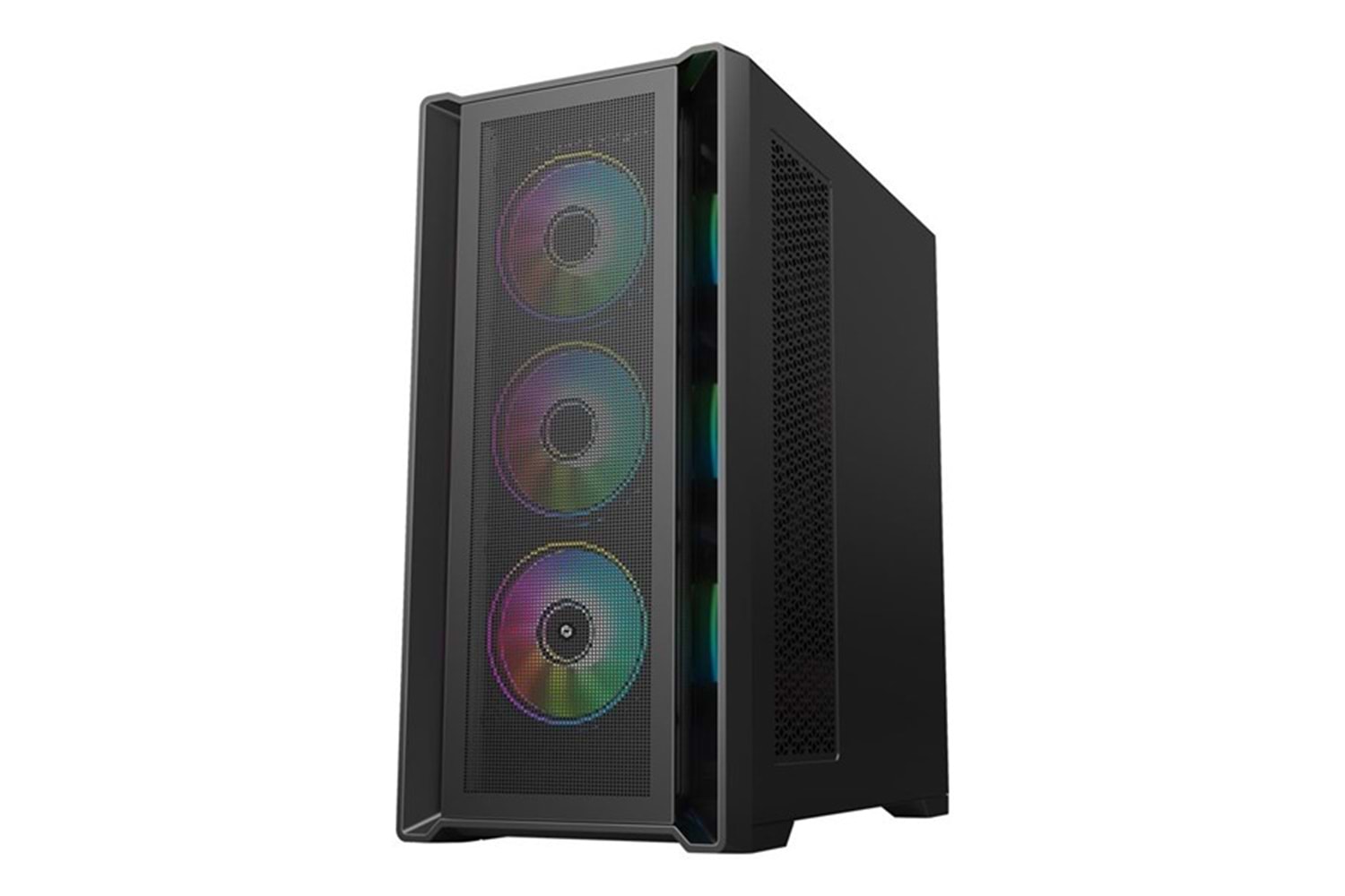 FRISBY 850W 80+ FC-9445G 4-RGB FANLI GAMING MID-TOWER PC KASASI