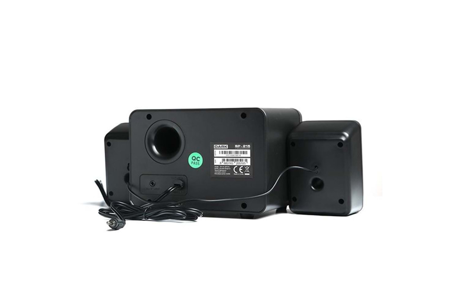 DARK SP-215 2+1 11W Siyah Multimedya Hoparlör