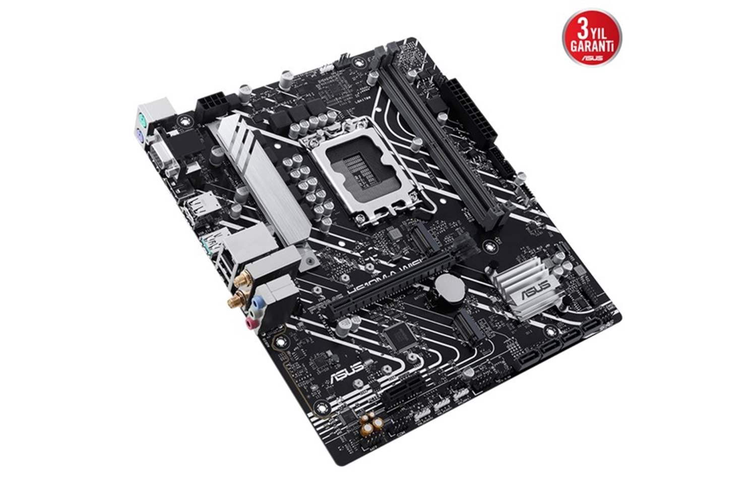 ASUS PRIME H610M-A WIFI DDR5 HDMI DP PCIe 16X v4.0 1700p mATX	