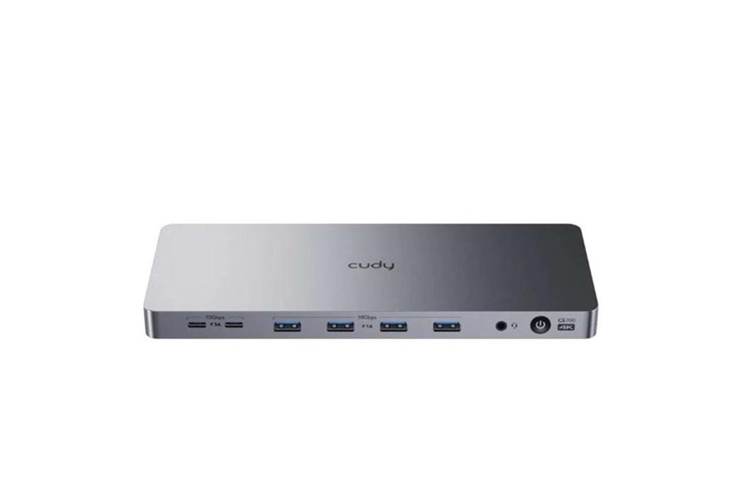 CUDY CS700 13-IN-1 10Gbps Alüminyum USB-C Dual 4K Docking Station