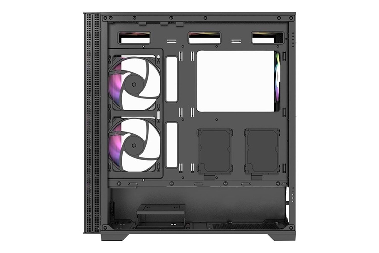 FRISBY 650W 80+ FC-9535G GAMING E-ATX PC KASASI