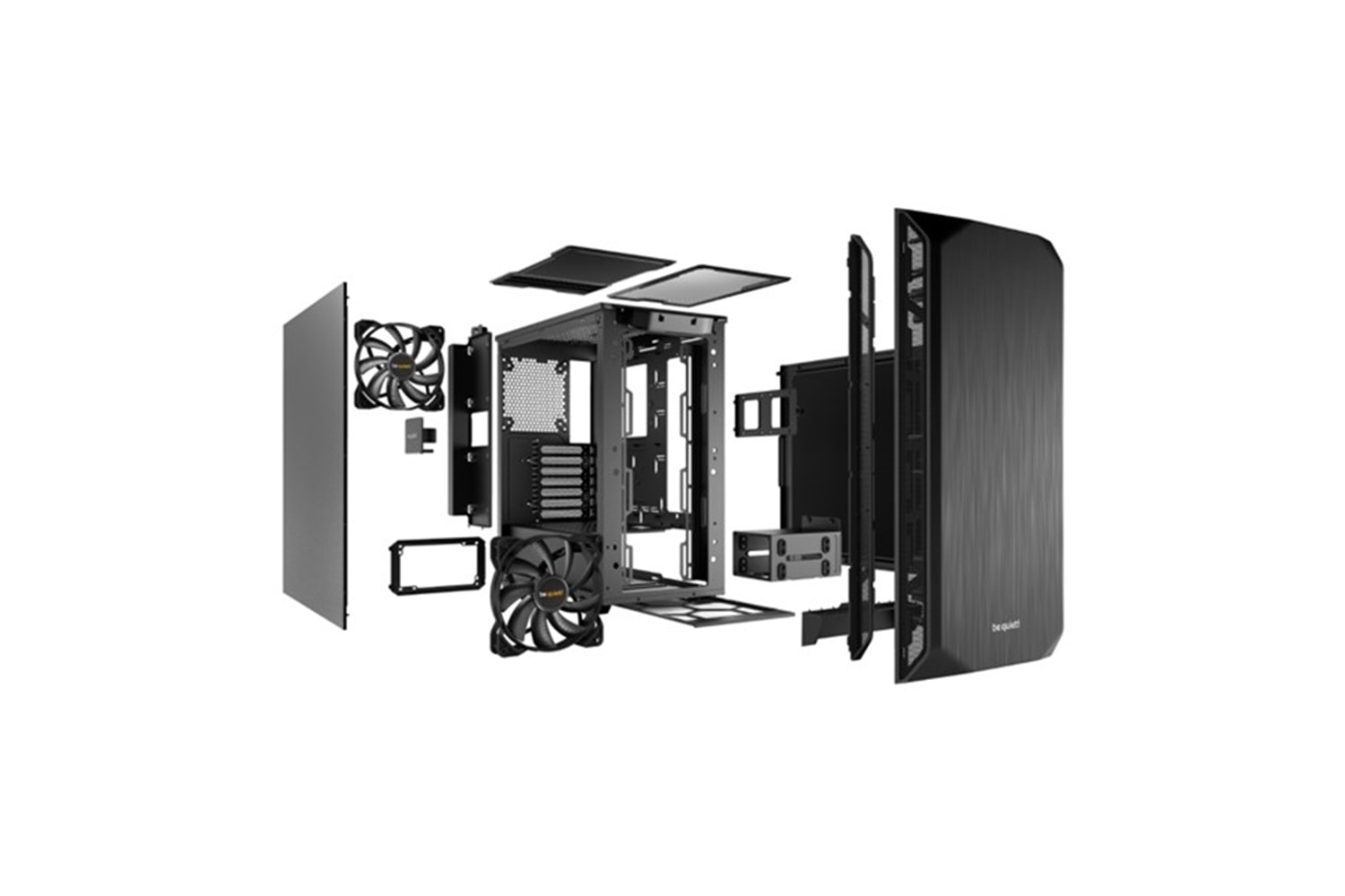 BEQUIET PURE BASE 500 BGW34 STANDART SESSIZ MID-TOWER PC KASASI