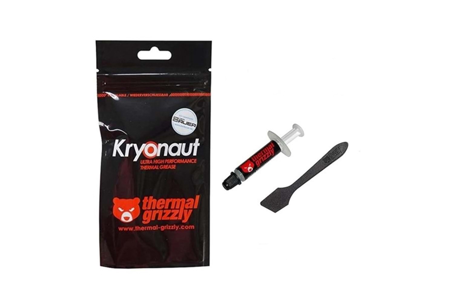 Thermal Grizzly Kryonaut 1Gr 12.5W - Yüksek Performanslı Termal Macun TG-K-001-RS