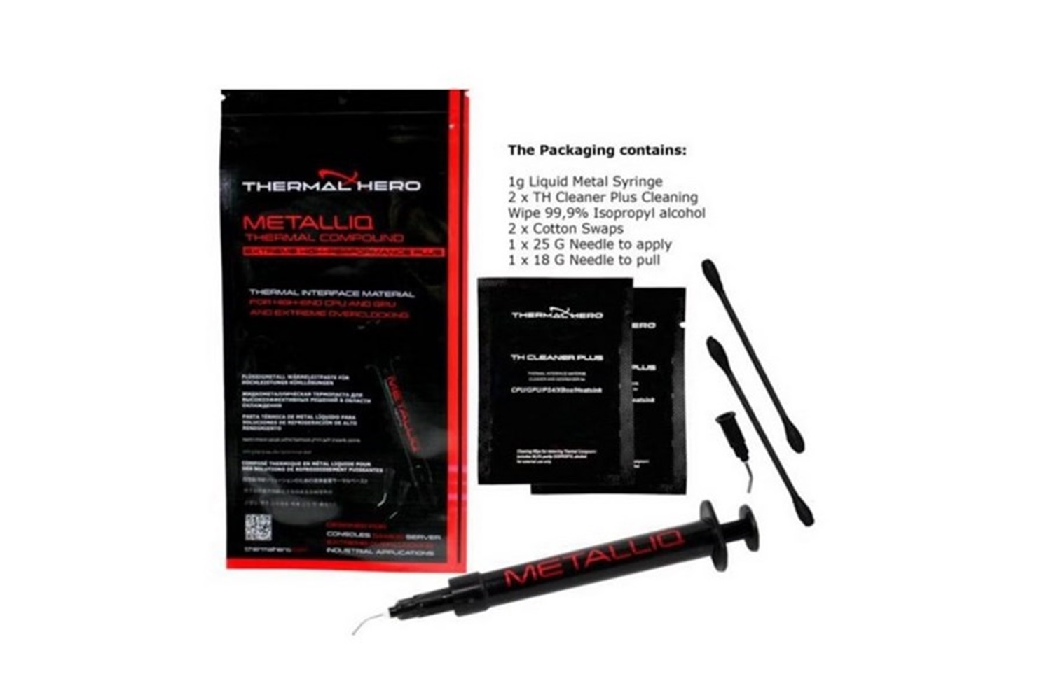 THERMAL HERO METALLING TH-108002 2Gr 80.0W Premium Sıvı Metal Macun