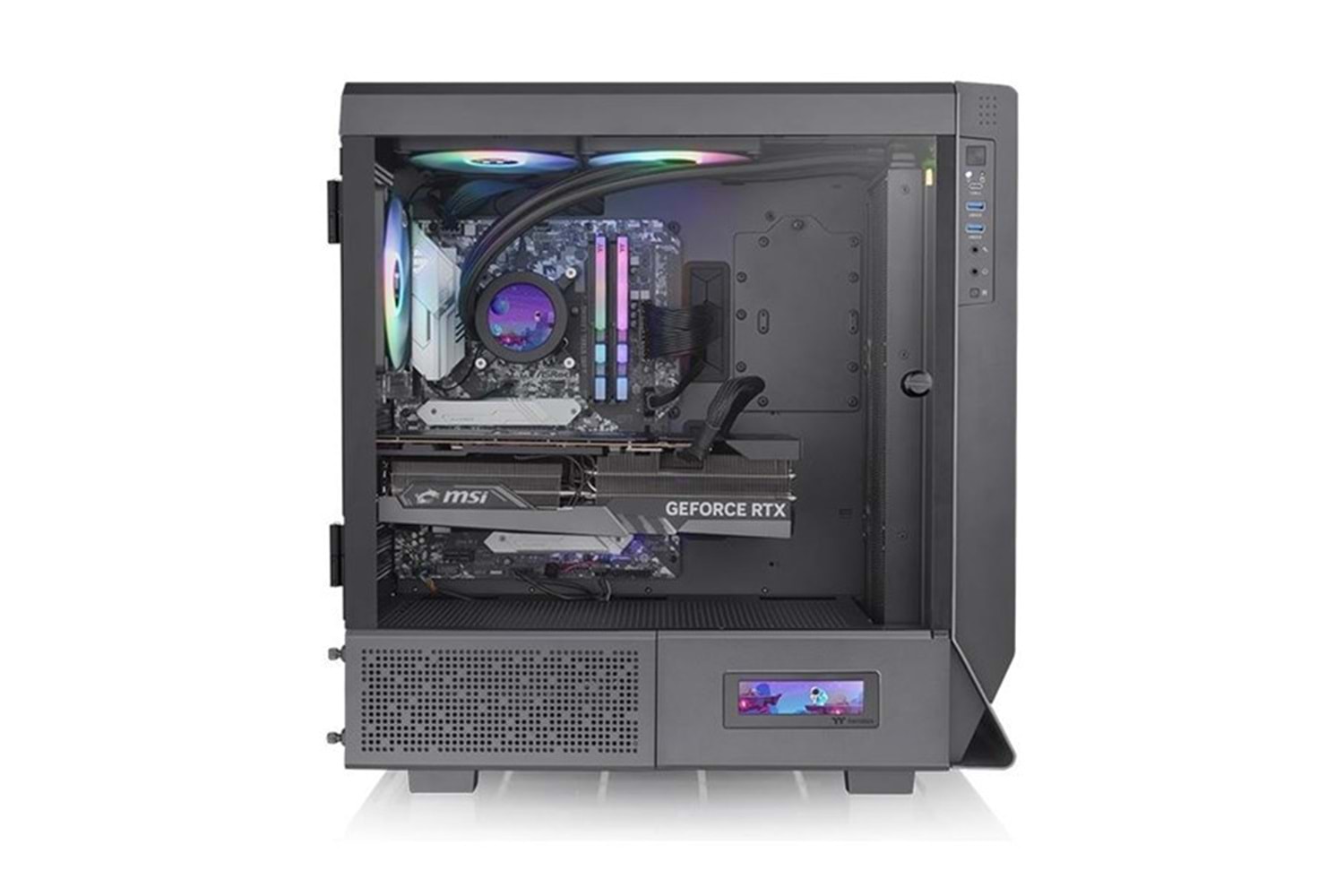 Thermaltake AC-064-OO1NAN-A1 Ceres 500 kasa için 3,9