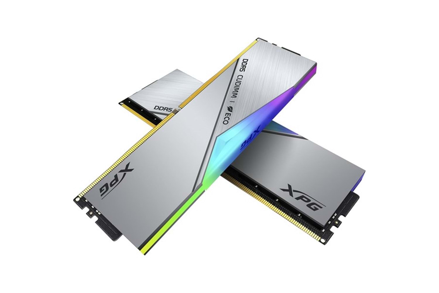 XPG 48GB (2X 24GB) DDR5 CUDIMM 8400MHZ CL40 RGB DUAL KIT PC RAM LANCER SILVER AX5CU8400C4024G-DCLACRSG