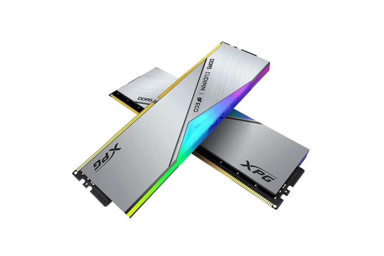 XPG 48GB (2X 24GB) DDR5 9200MHZ CL42 DUAL KIT CUDIMM PC RAM LANCER SILVER ARGB AX5CU9200C4224G-DCLACRSG