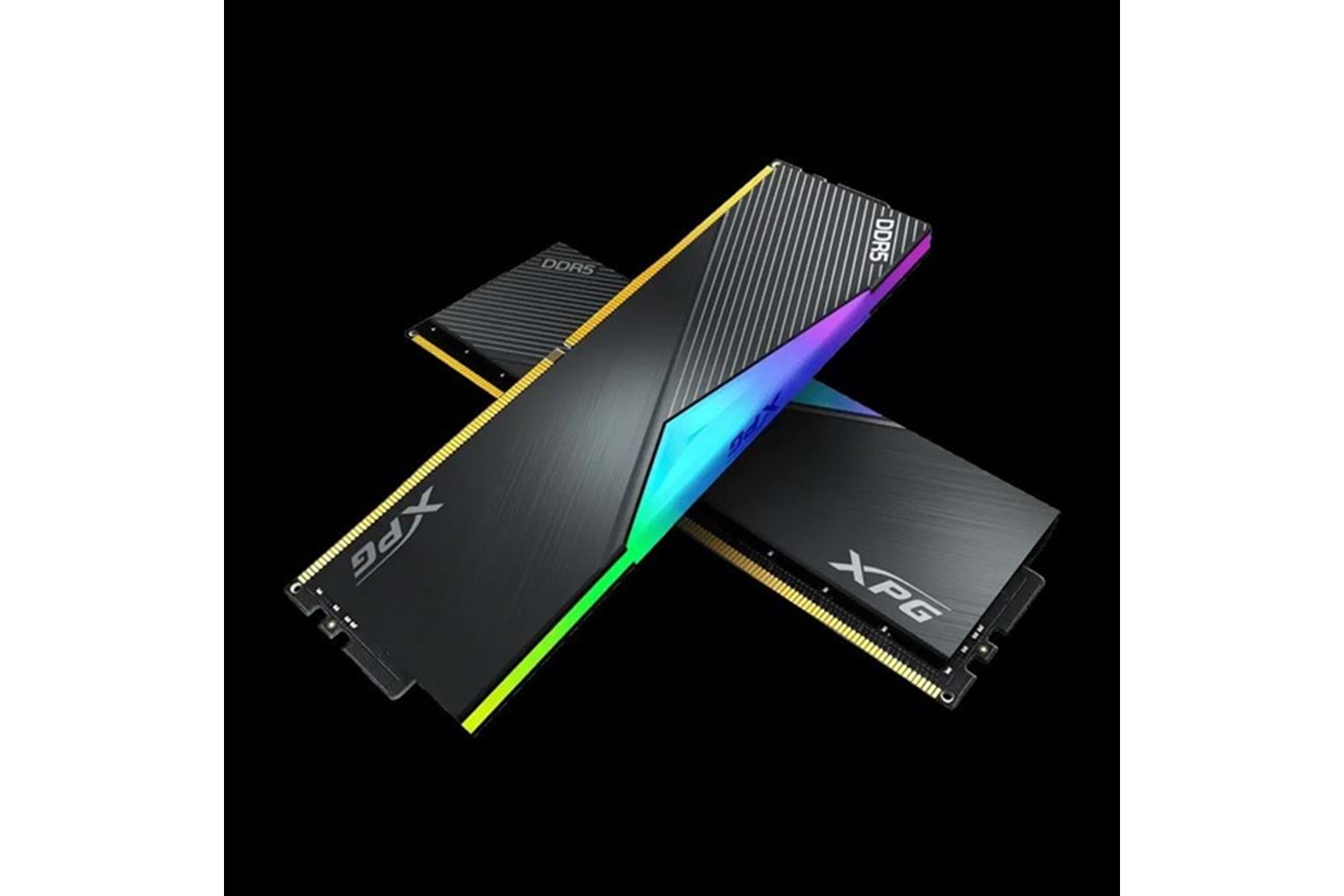 XPG 32GB (2X 16GB) DDR5 6000MHZ CL30 RGB DUAL KIT PC RAM LANCER AX5U6000C3016G-DCLARBK