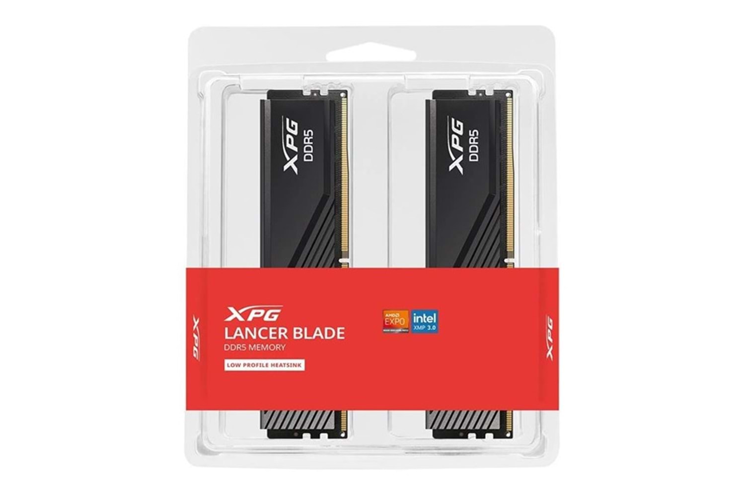 XPG 32GB (2X 16GB) DDR5 6000MHZ CL30 DUAL KIT PC RAM LANCE BLADE AX5U6000C3016G-DTLABBK