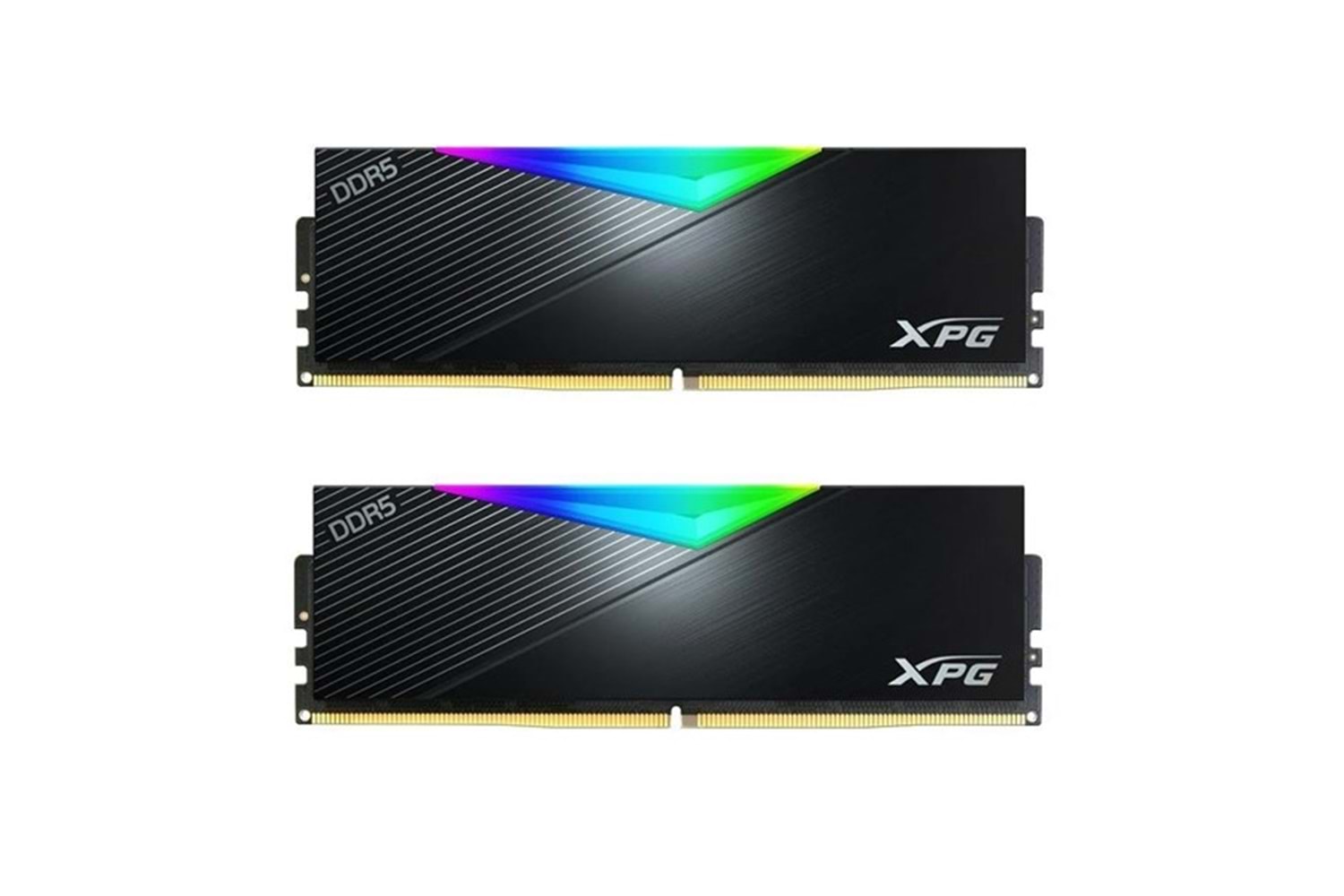 XPG 64GB (2X 32GB) DDR5 6000MHZ CL30 DUAL KIT RGB PC RAM LANCER AX5U6000C3032G-DCLARBK
