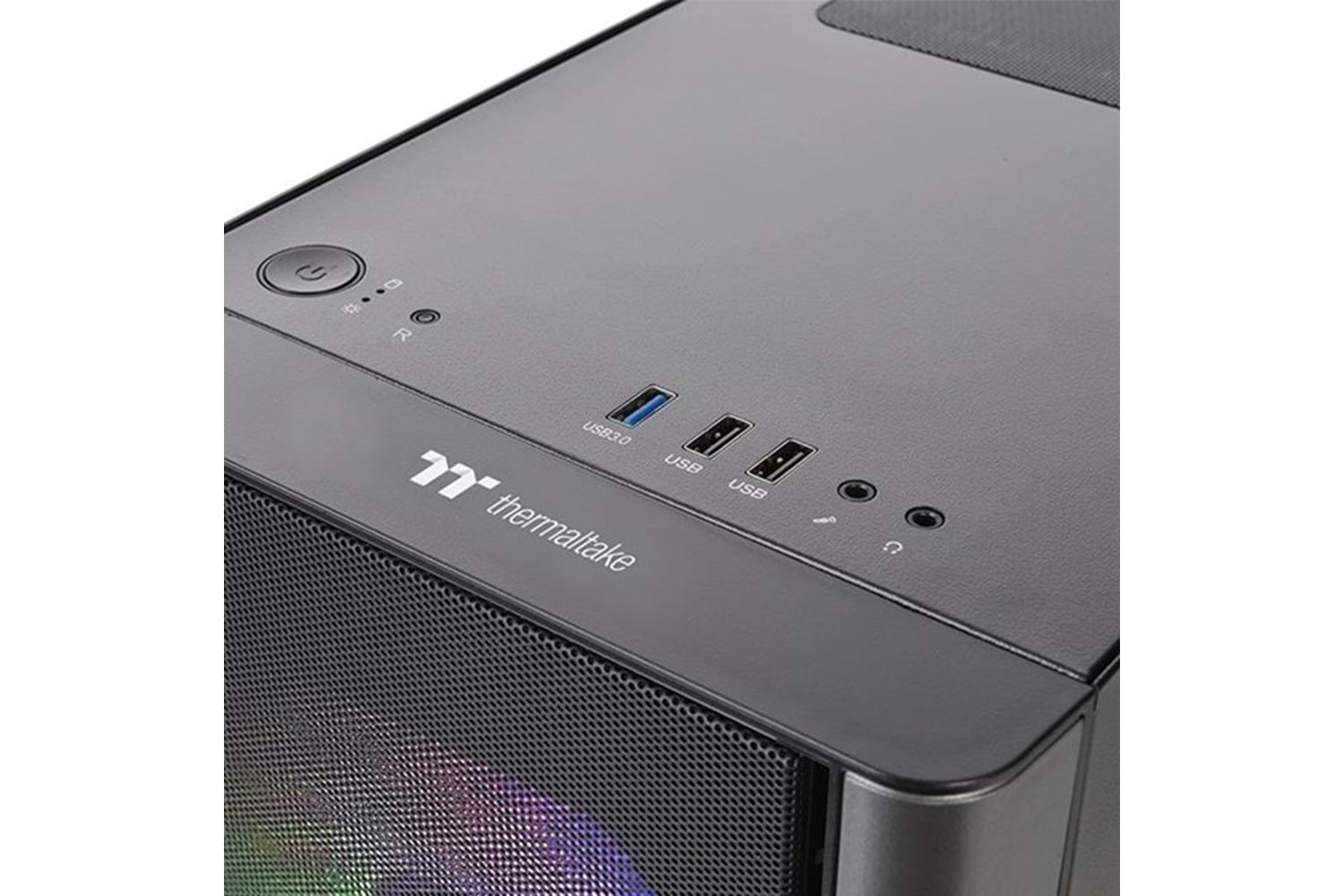 THERMALTAKE V150 BREEZE TG CA-1R1-00S1WN-02 GAMING MICRO-TOWER PC KASASI