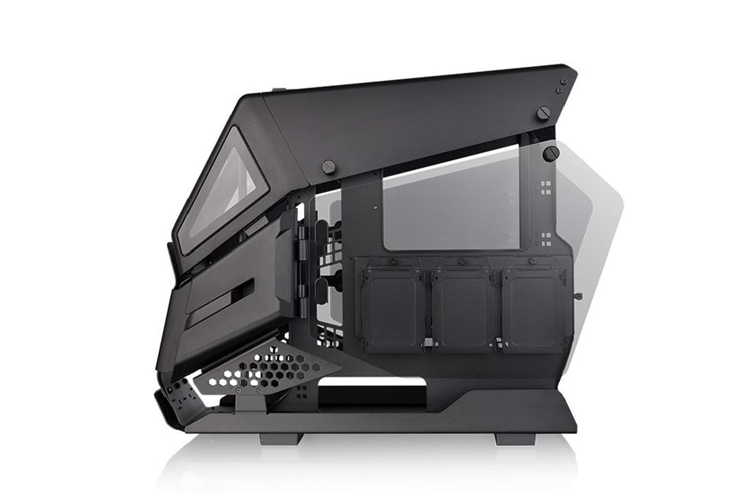 THERMALTAKE AH T200 CA-1R4-00S1WN-00 GAMING MICRO-TOWER PC KASASI