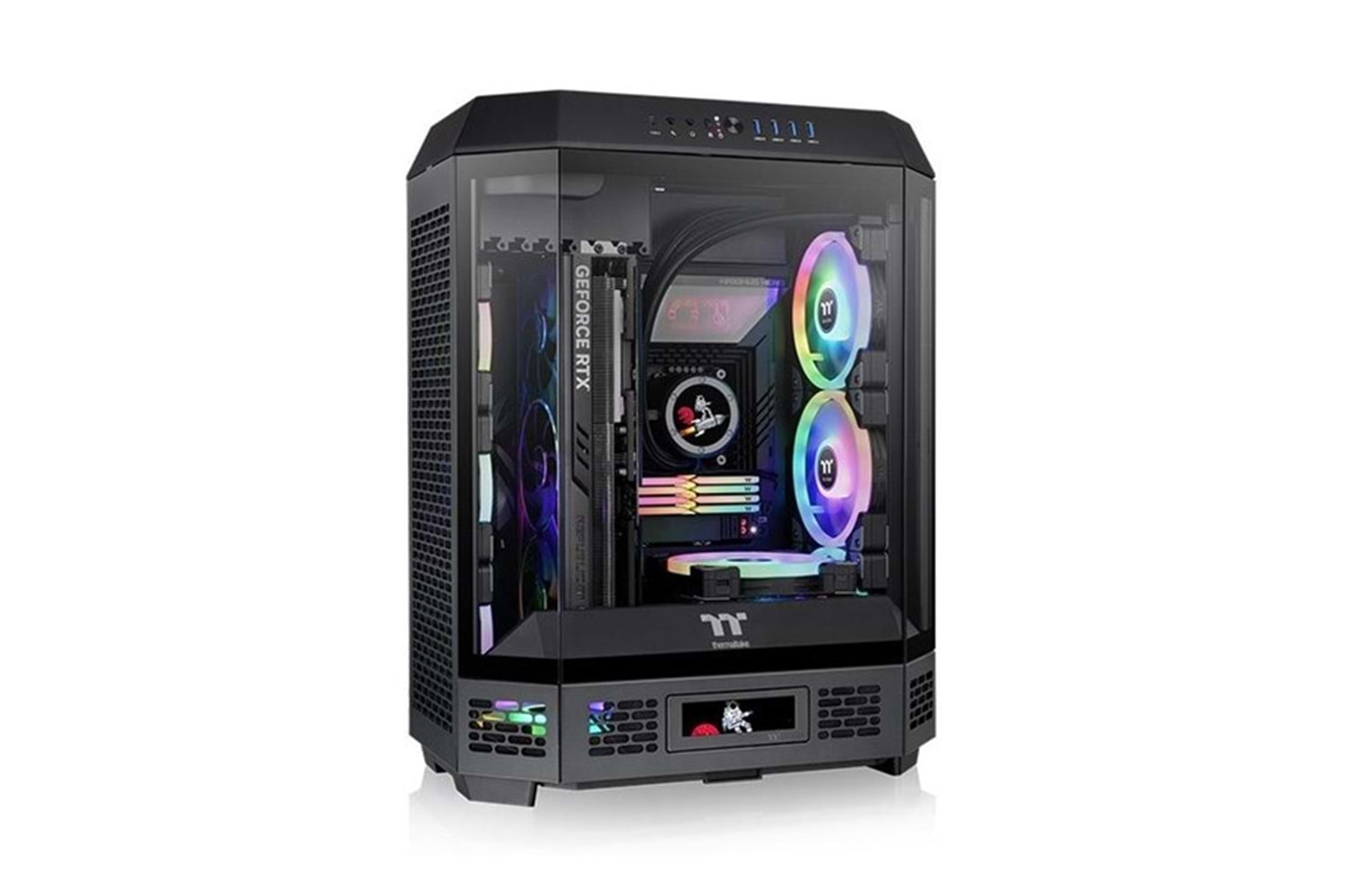 THERMALTAKE THE TOWER TG CA-1Z1-00M1WN-00 GAMING MID-TOWER PC KASASI
