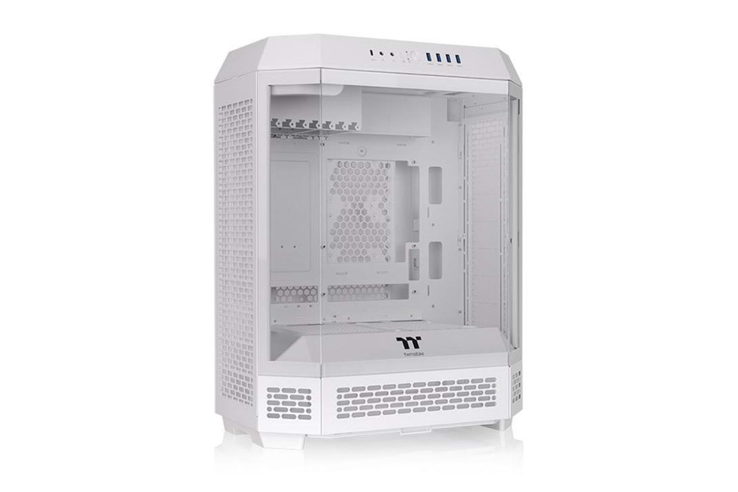 THERMALTAKE THE TOWER 600 TG GAMING MID-TOWER PC KASASI BEYAZ