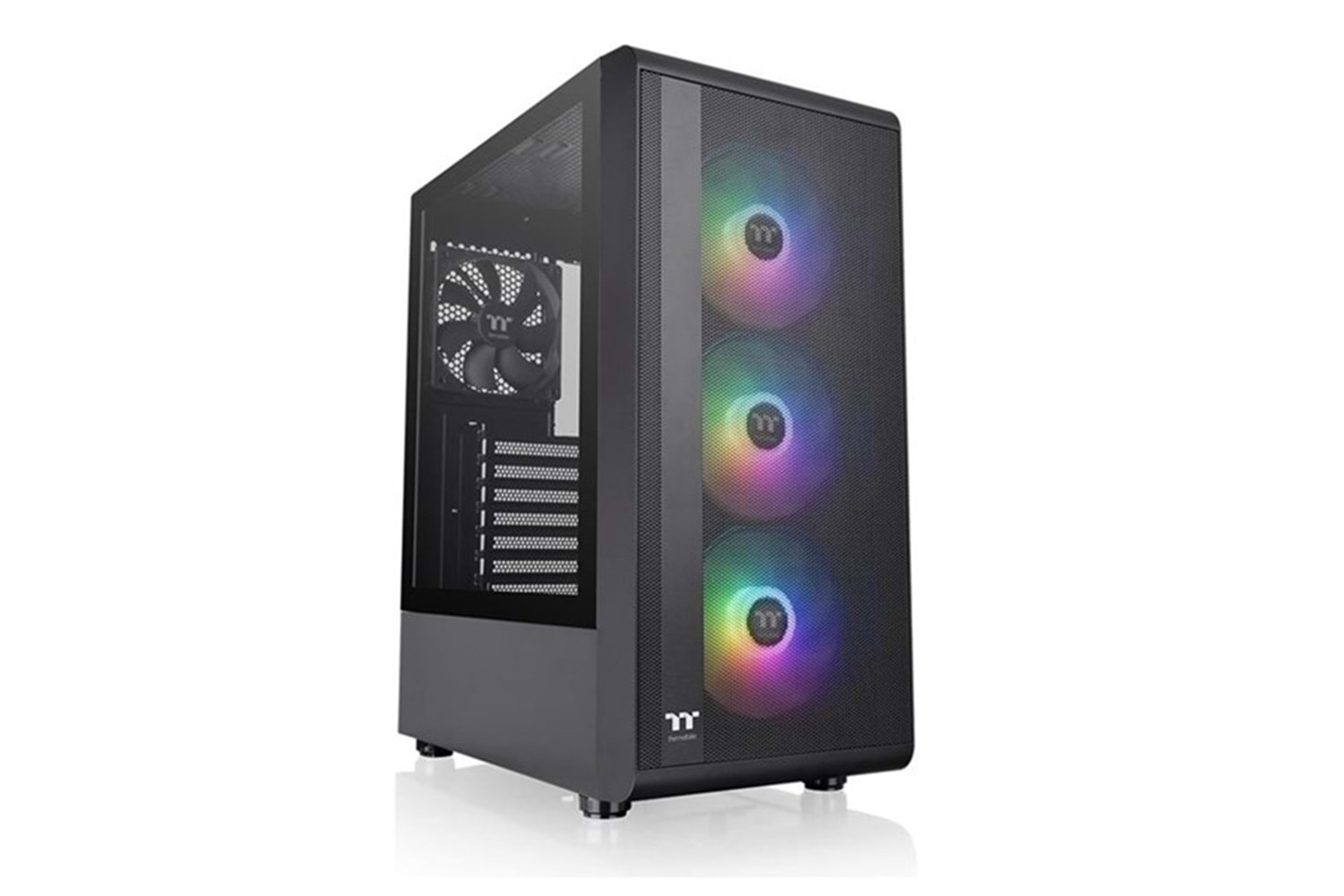 THERMALTAKE 500W 80+ S200 TG 4-RGB FANLI GAMING MID-TOWER PC KASASI