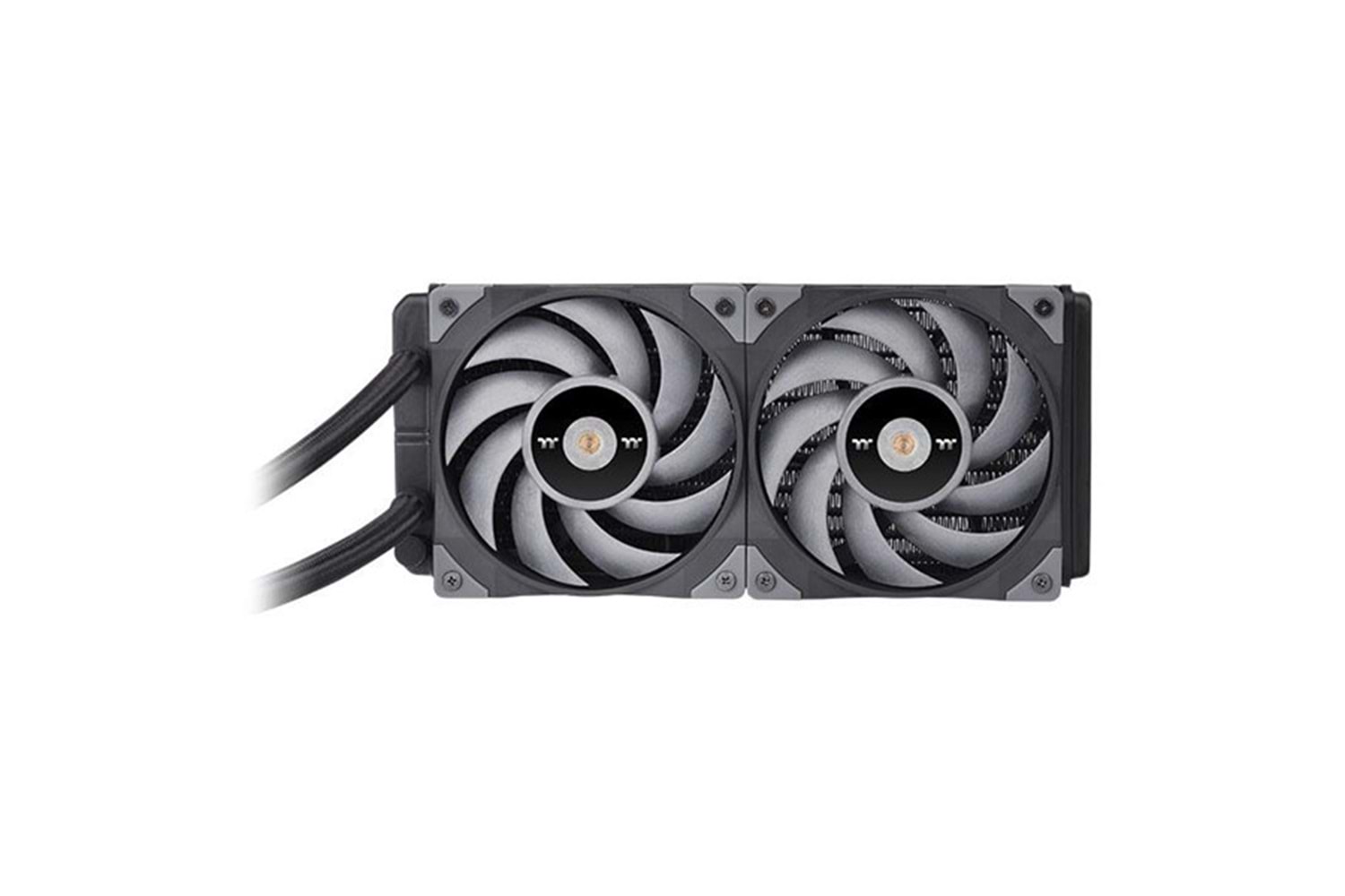 THERMALTAKE 240MM TOUGHLIQUID ULTRA 240 CL-W322-PL12GM-A RGB LCD EKRANLI AM5-1700P SIVI SOĞUTMALI İŞLEMCİ FANI