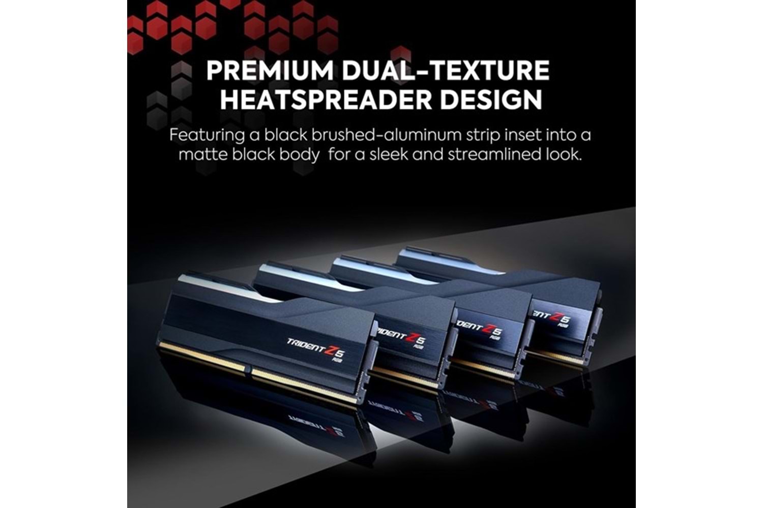 GSKILL 64GB (2X 32GB) DDR5 5600MHZ CL28 RGB DUAL KIT PC RAM TRIDENT Z5 F5-5600J2834F32GX2-TZ5RK