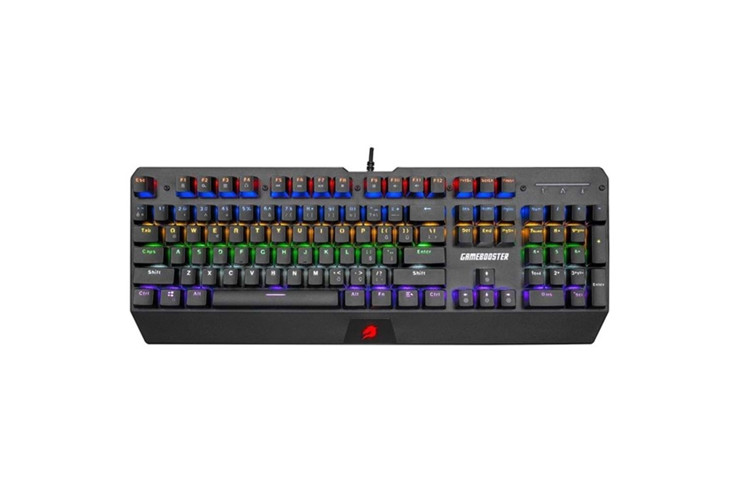 GameBooster G5R Defender Rainbow Aydınlatmalı Mekanik Oyun Klavyesi