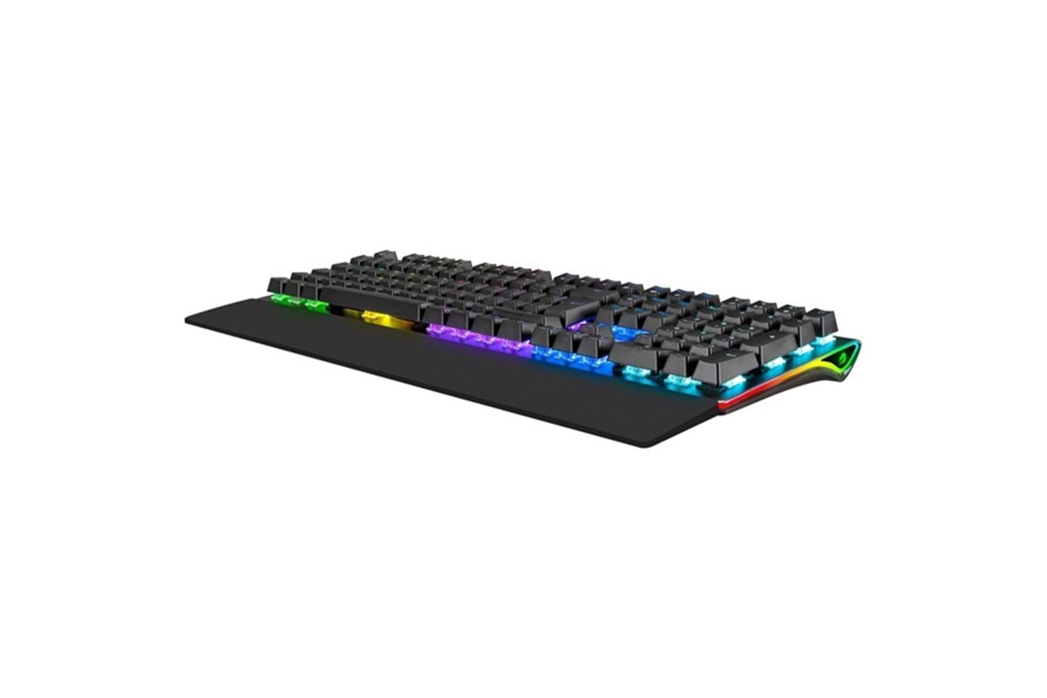 GameBooster G908 Bolt Rainbow Aydınlatmalı Blue Switch Mekanik Bileklikli Oyun Klavyesi