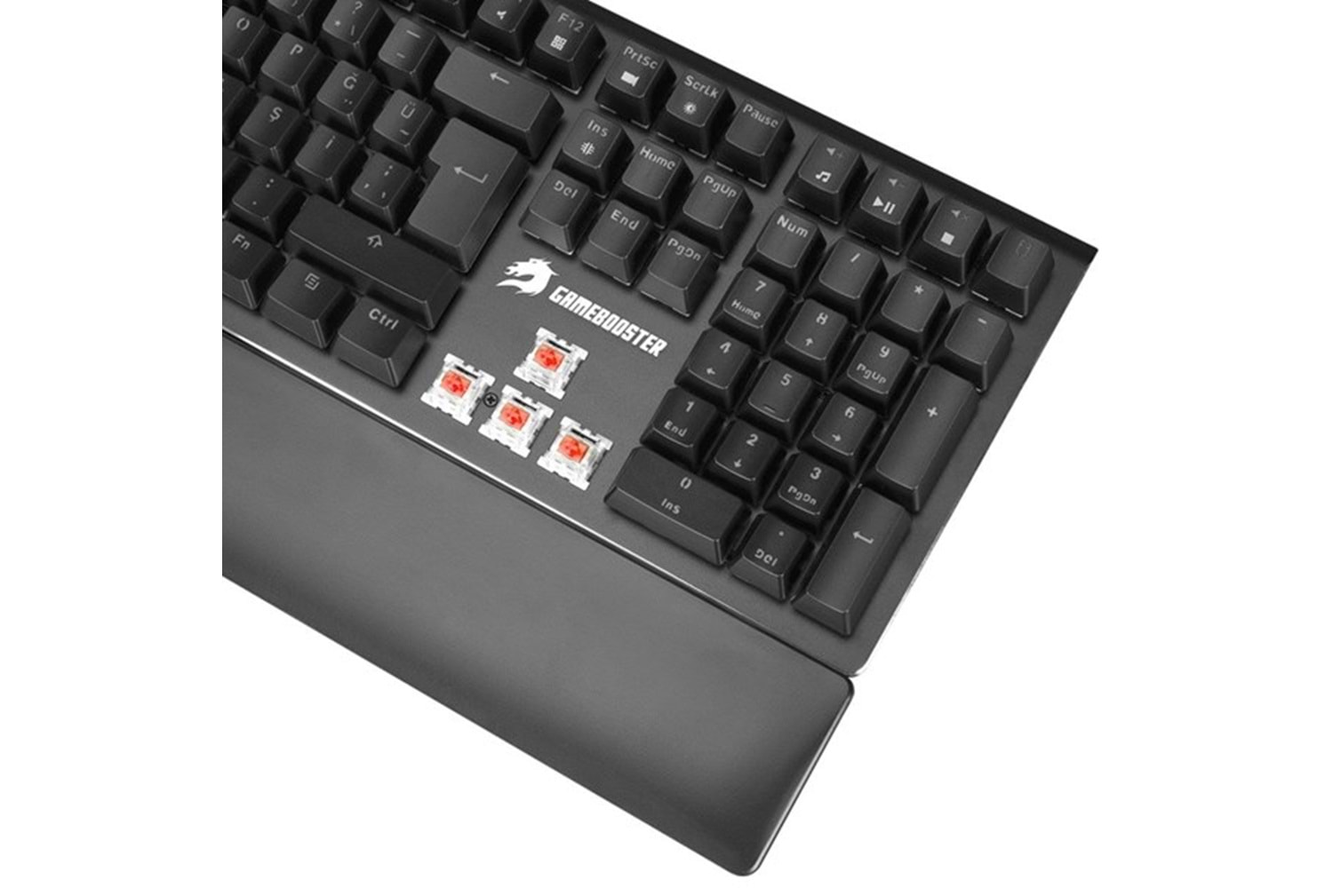 GameBooster G908 Bolt Rainbow Aydınlatmalı Blue Switch Mekanik Bileklikli Oyun Klavyesi