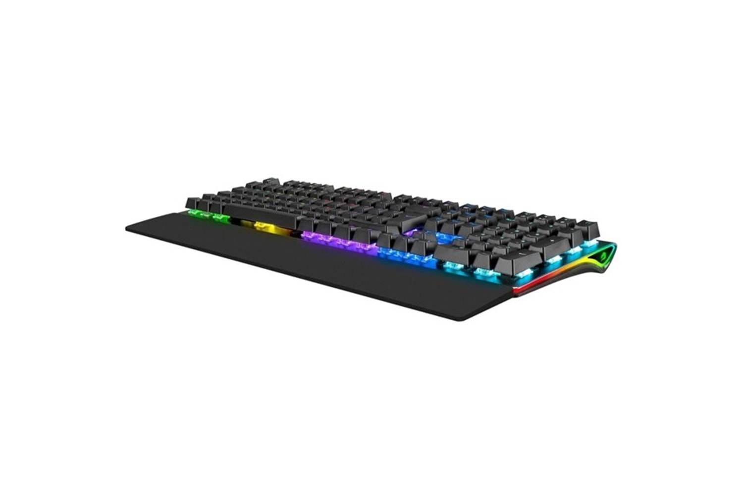 GameBooster G908 Bolt Rainbow Aydınlatmalı Red Switch Mekanik Bileklikli Oyun Klavyesi