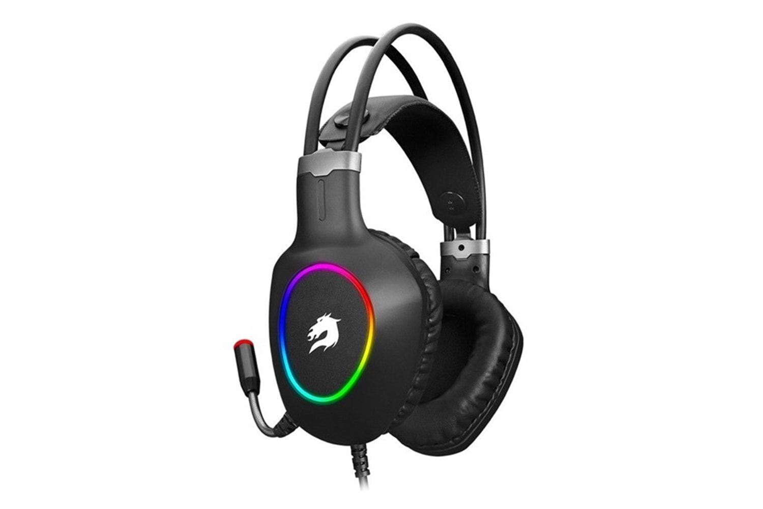 GameBooster GB-H05 Zen Rainbow LED 7.1 Titreşimli Siyah Oyuncu Kulaklığı