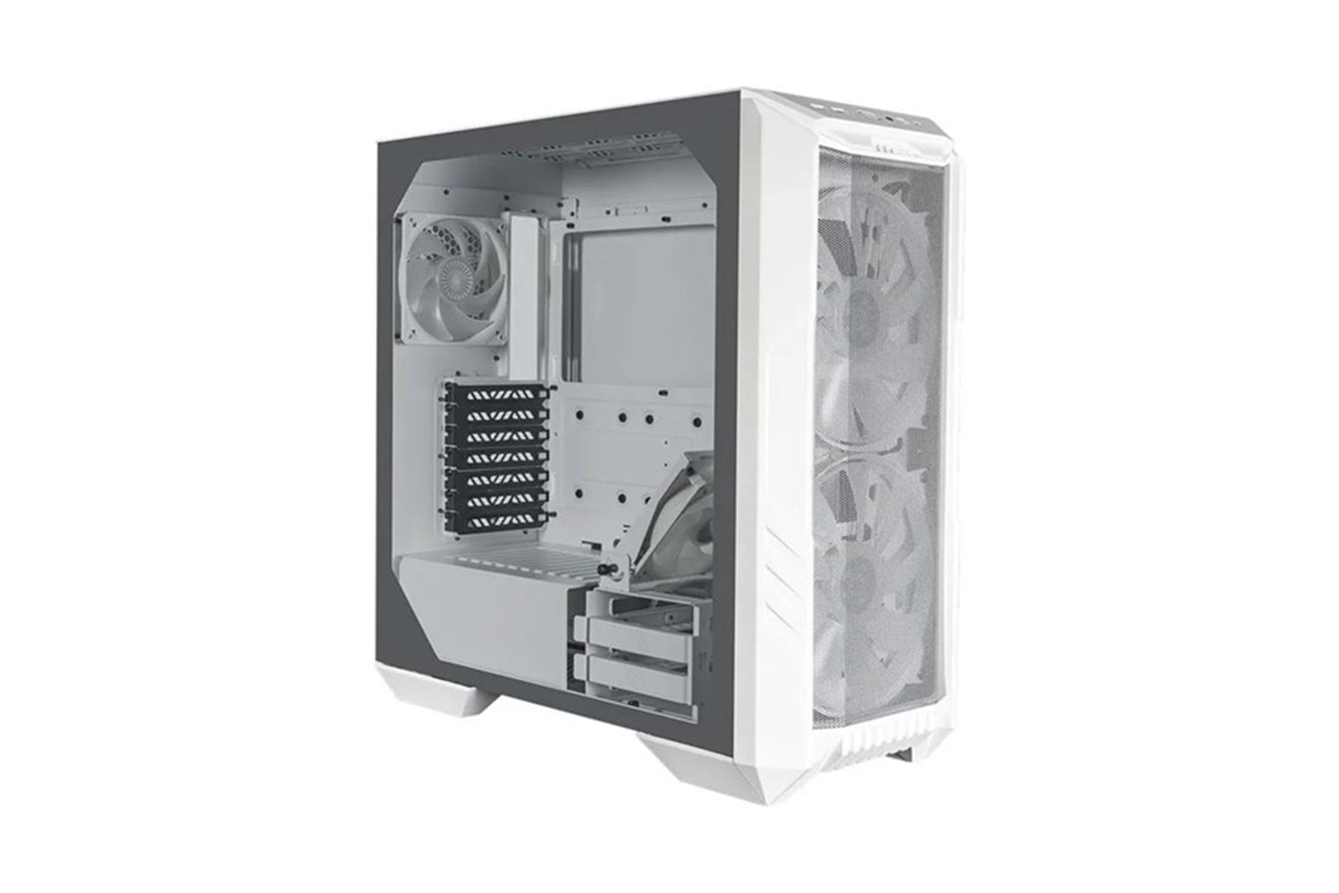COOLERMASTER HAF500 TG H500-WGNN-S00 GAMING E-ATX PC KASASI BEYAZ