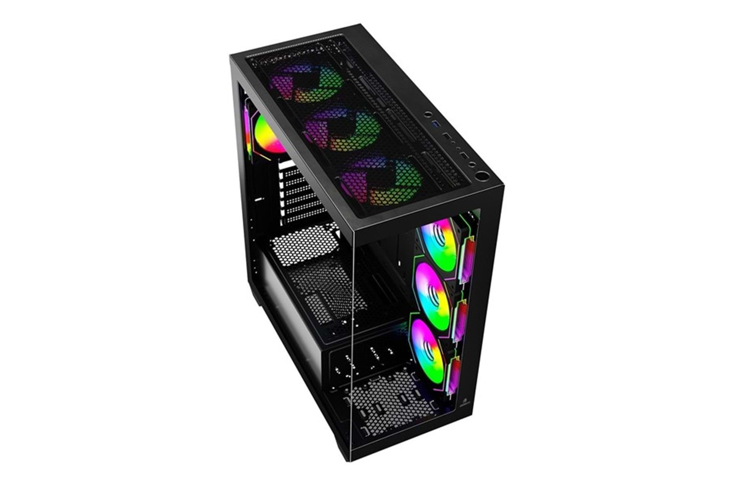 GAMEBOOSTER 750W 80+ BRONZE FALCON A750B GAMING MID-TOWER PC KASASI