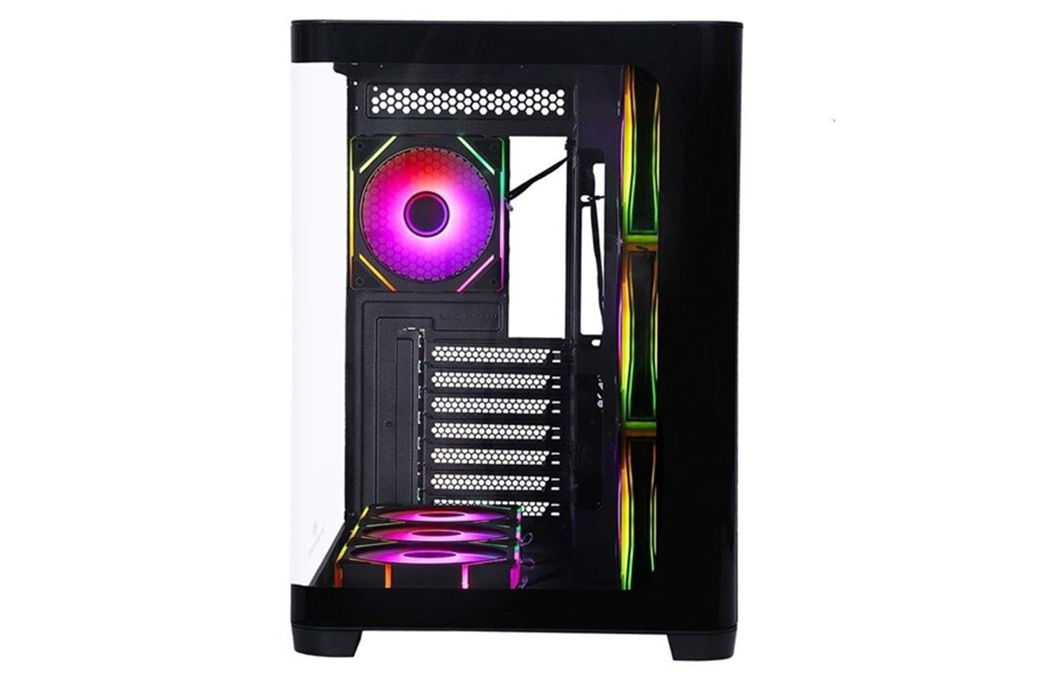 GAMEBOOSTER GB-G2851BB SEA WIEW 7-RGB FANLI GAMING MID-TOWER PC KASASI