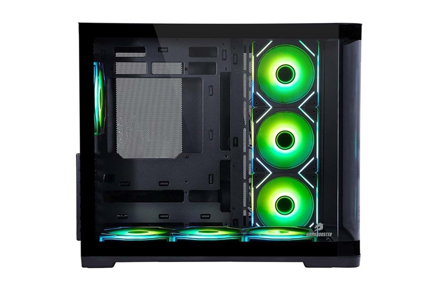GAMEBOOSTER GB-G2851BB SEA WIEW 7-RGB FANLI GAMING MID-TOWER PC KASASI