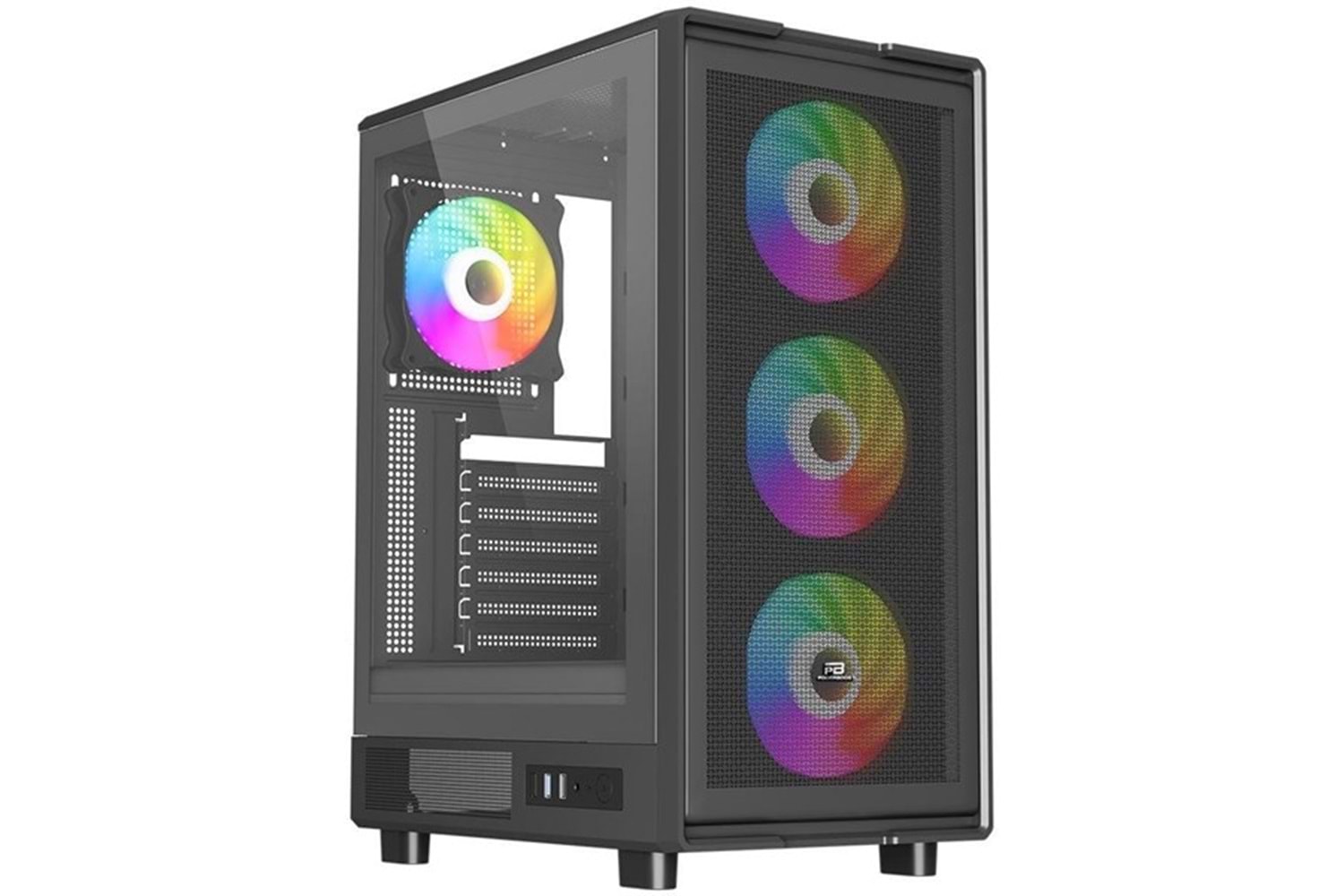 POWERBOOST 600W 80+ A601B GAMING MID-TOWER PC KASASI