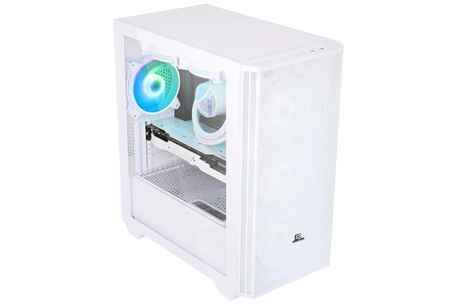 POWERBOOST PB-P2252BW ARGB GAMING MID-TOWER PC KASASI BEYAZ