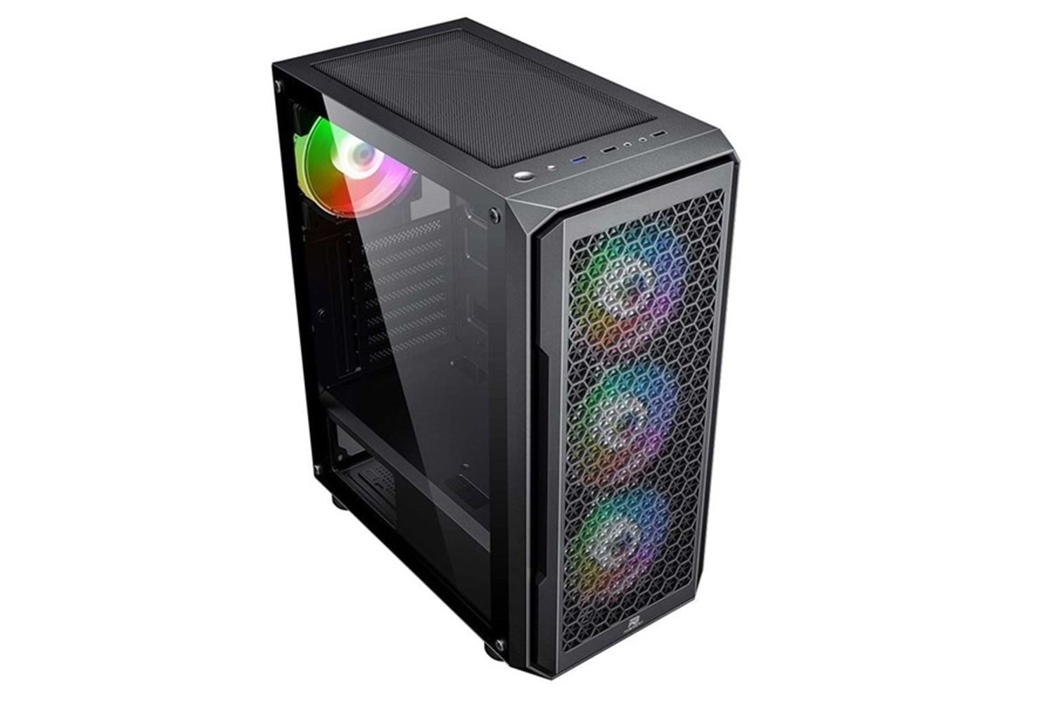 POWERBOOST 650W 80+ BRONZE PB-P3385B GAMING MID-TOWER PC KASASI