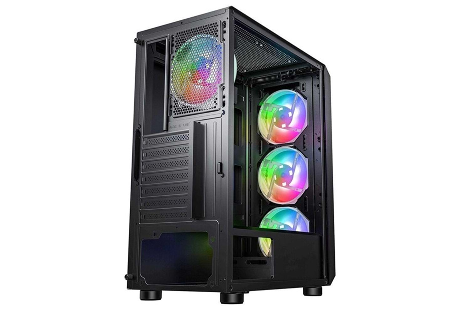 POWERBOOST 650W 80+ BRONZE PB-P3385B GAMING MID-TOWER PC KASASI