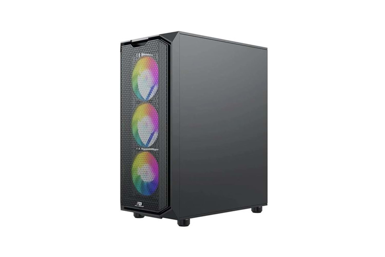 GAMEBOOSTER 750W 80+ BRONZE PB-P521B Gaming Mid-Tower PC Kasası