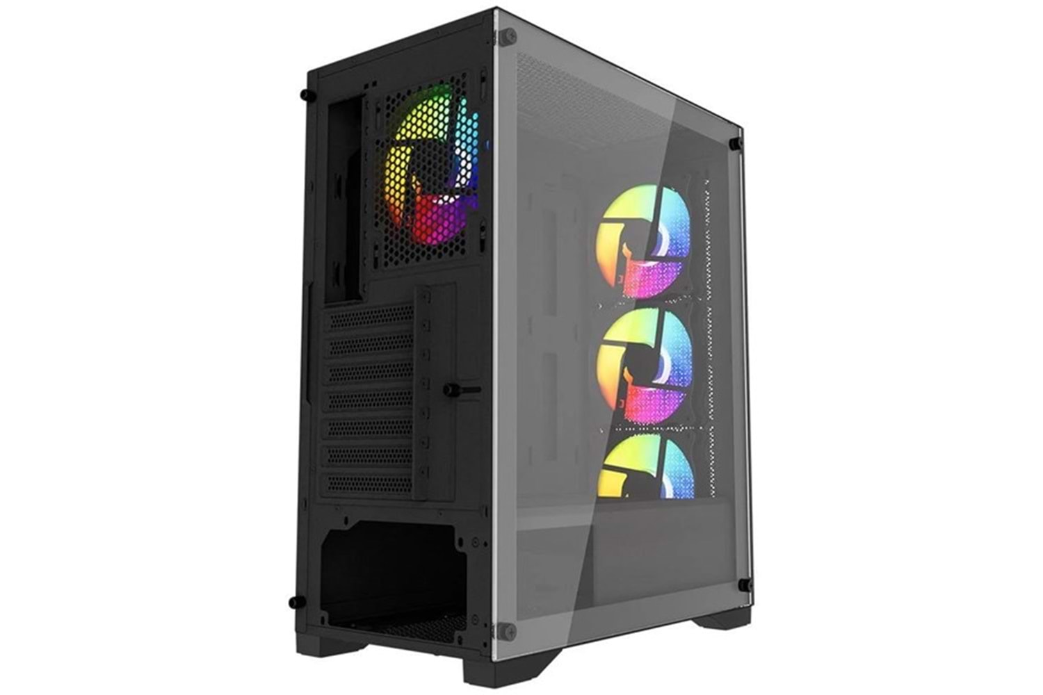 POWERBOOST 600W PB-PS7840B GAMING MID-TOWER PC KASASI