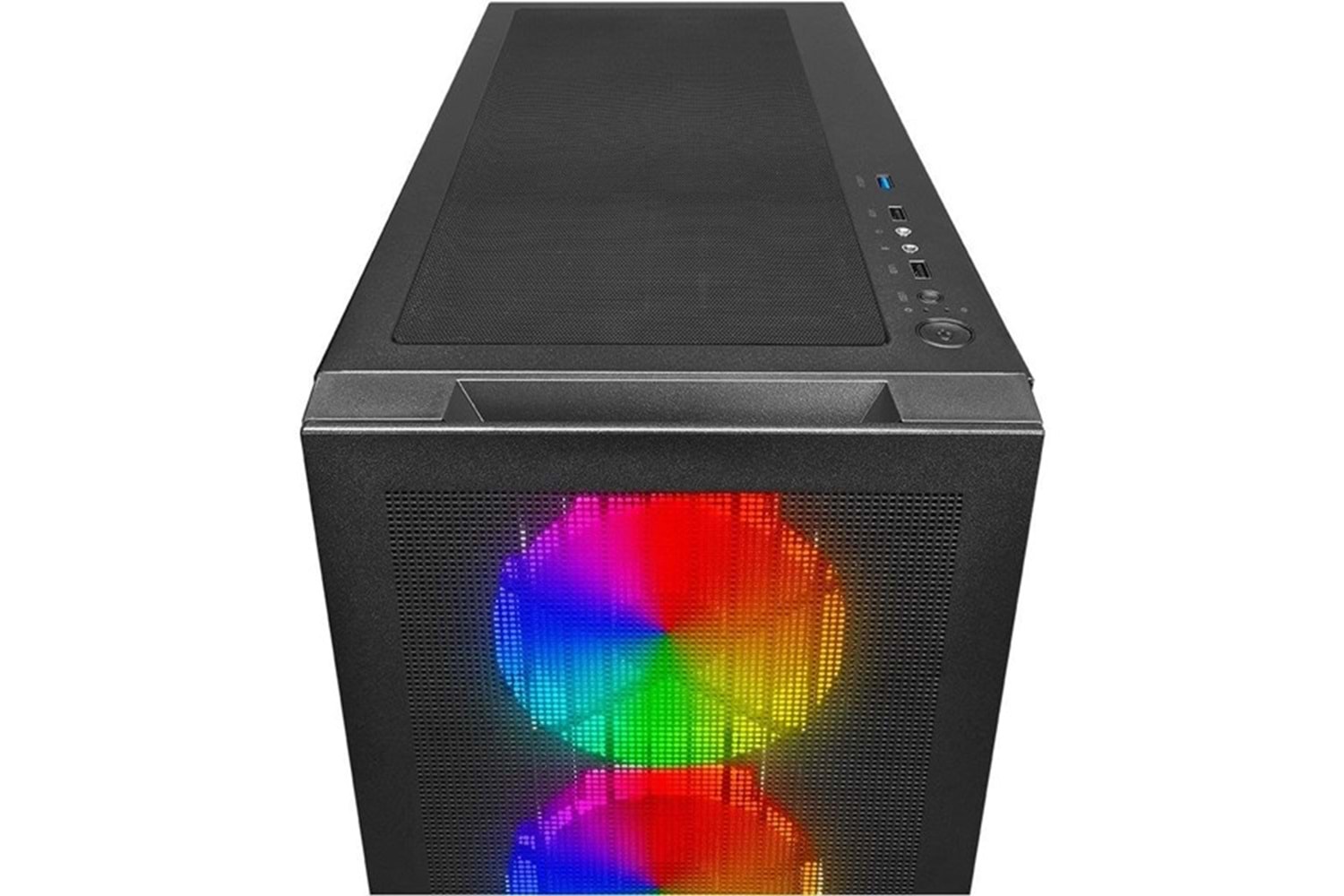 POWERBOOST VK-G4306S 4-ARGB FANLI GAMING MID-TOWER PC KASASI 360MM SIVI SOĞUTUCU DESTEĞİ