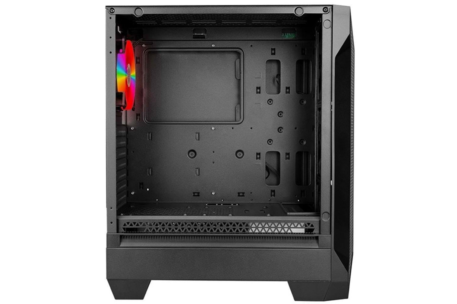 POWERBOOST VK-Z002B 4-ARGB RING FANLI GAMING MID-TOWER PC KASASI