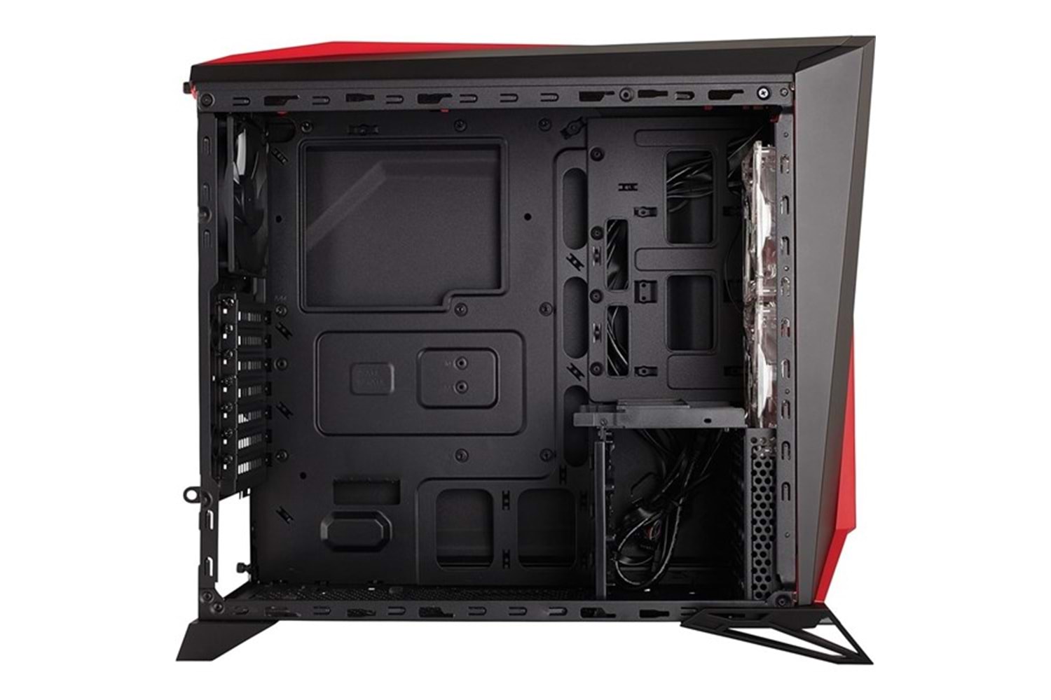 CORSAIR CARBIDE SPEC-ALPHA KC-CC-9011085-WW GAMING MID-TOWER PC KASASI SIYAH KIRMIZI