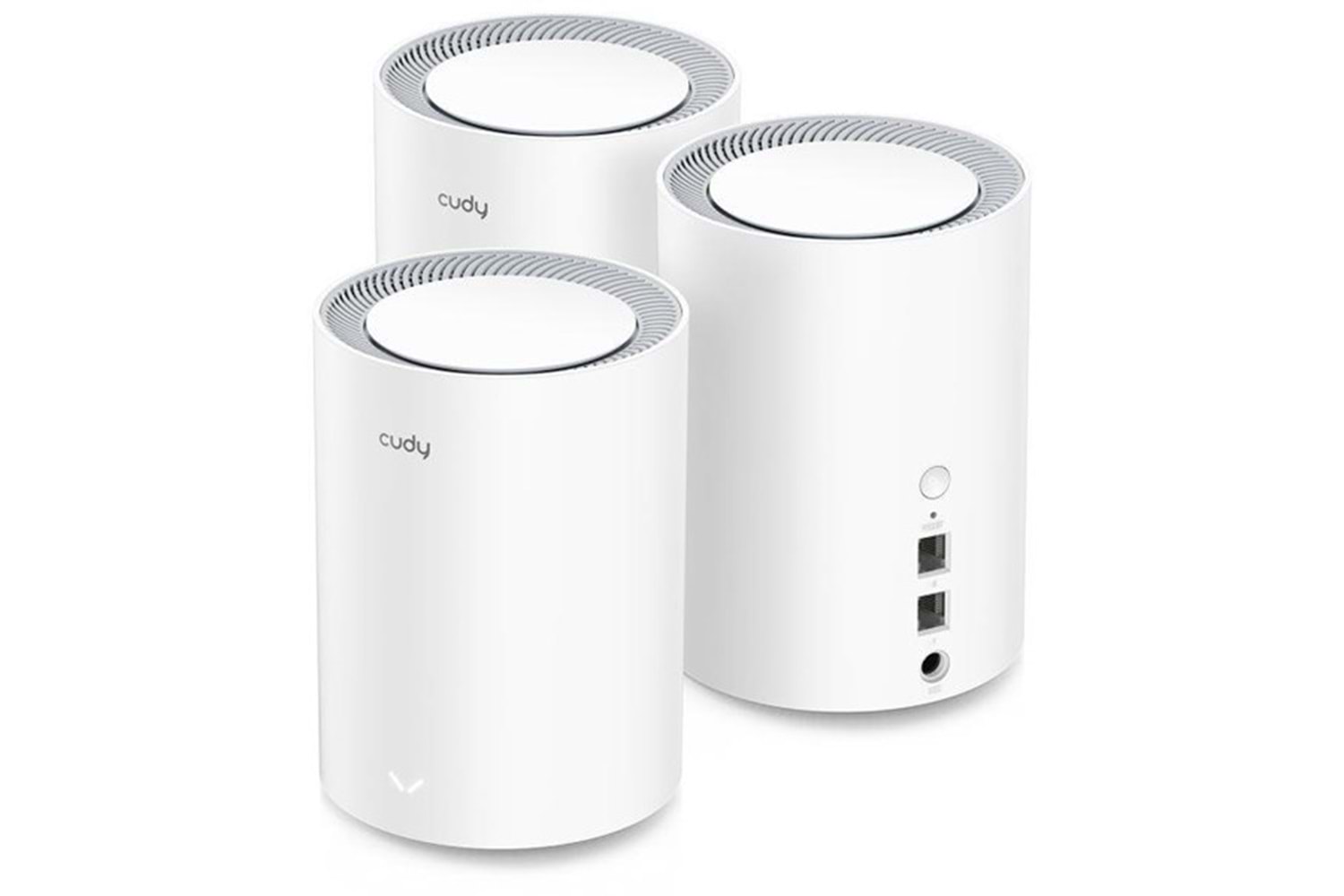 CUDY M1800 AX1800 Dual Band EV Ofis Tipi Mesh Router 3-lü paket