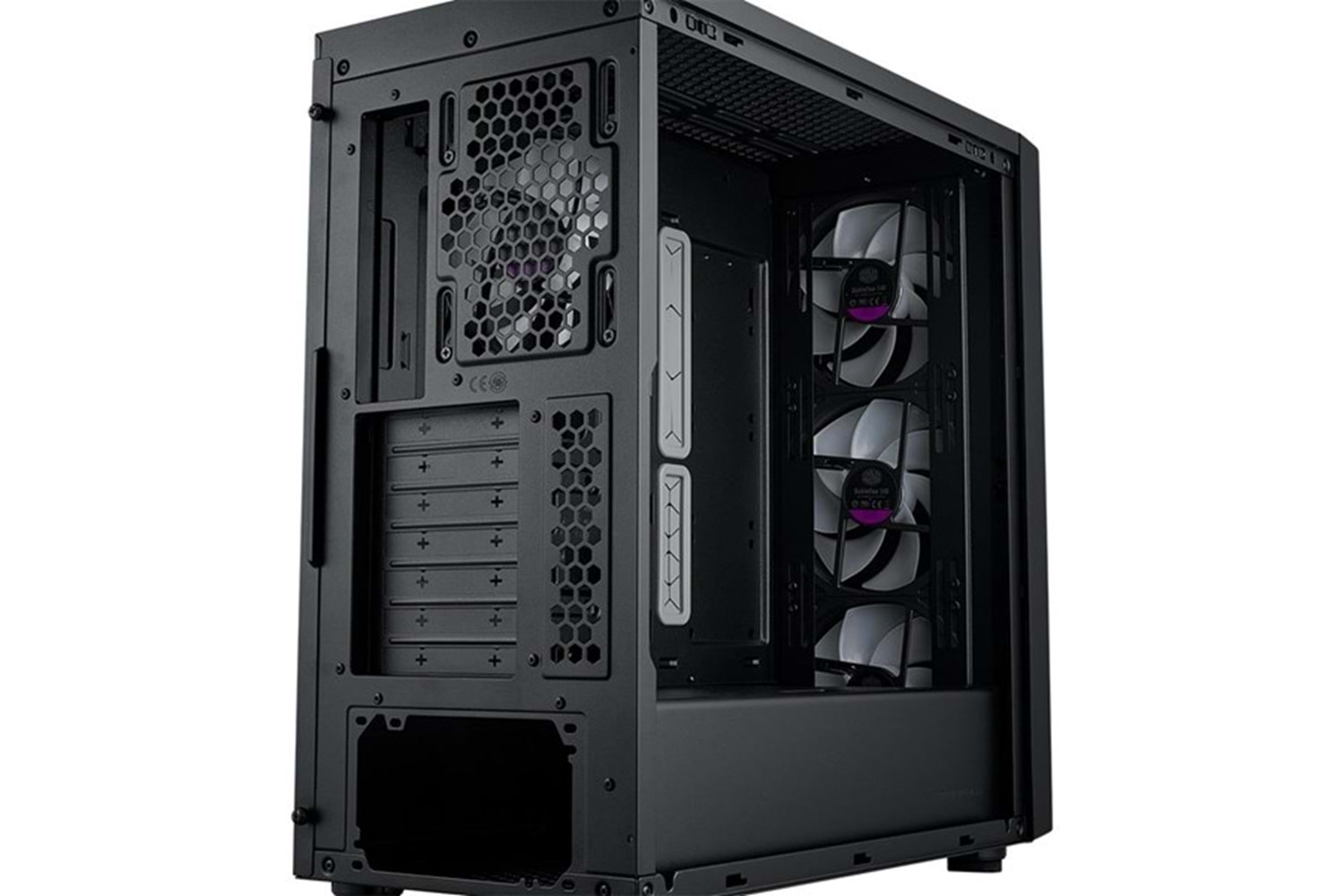 COOLERMASTER 600TG 3-14CM RGB FANLI GAMING E-ATX PC KASASI