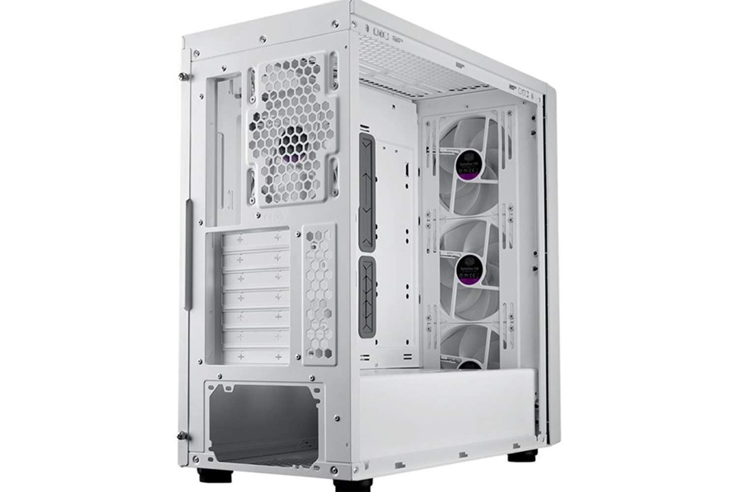 COOLERMASTER 600TG MB600-WGNN-S00 ARGB GAMING E-ATX PC KASASI BEYAZ