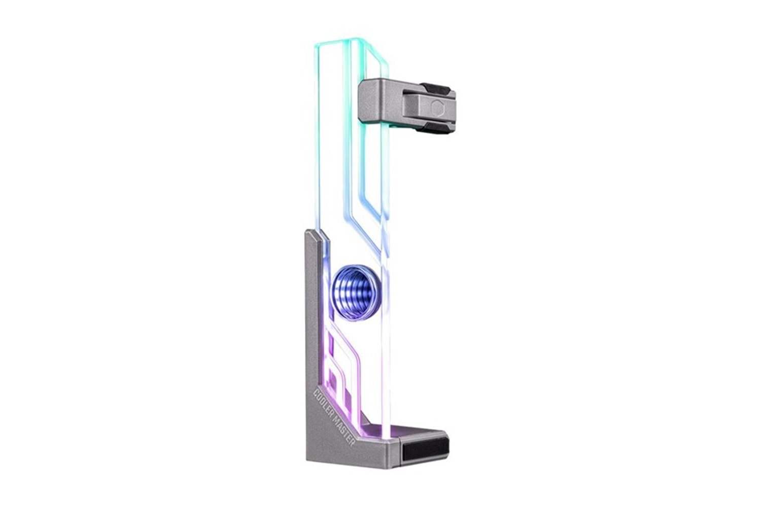 COOLERMASTER MCA-U000R-AGSBTG-00 MasterAccessory Atlas ARGB Ledli Tempered Camlı Universal Ekran Kartı Destek Aparatı (VGA Holder)