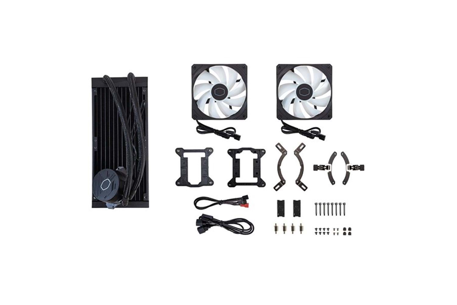 COOLERMASTER 240MM CORE 240L SPECTRUM ARGB AM5-1700P SIVI SOĞUTMALI İŞLEMCİ FANI