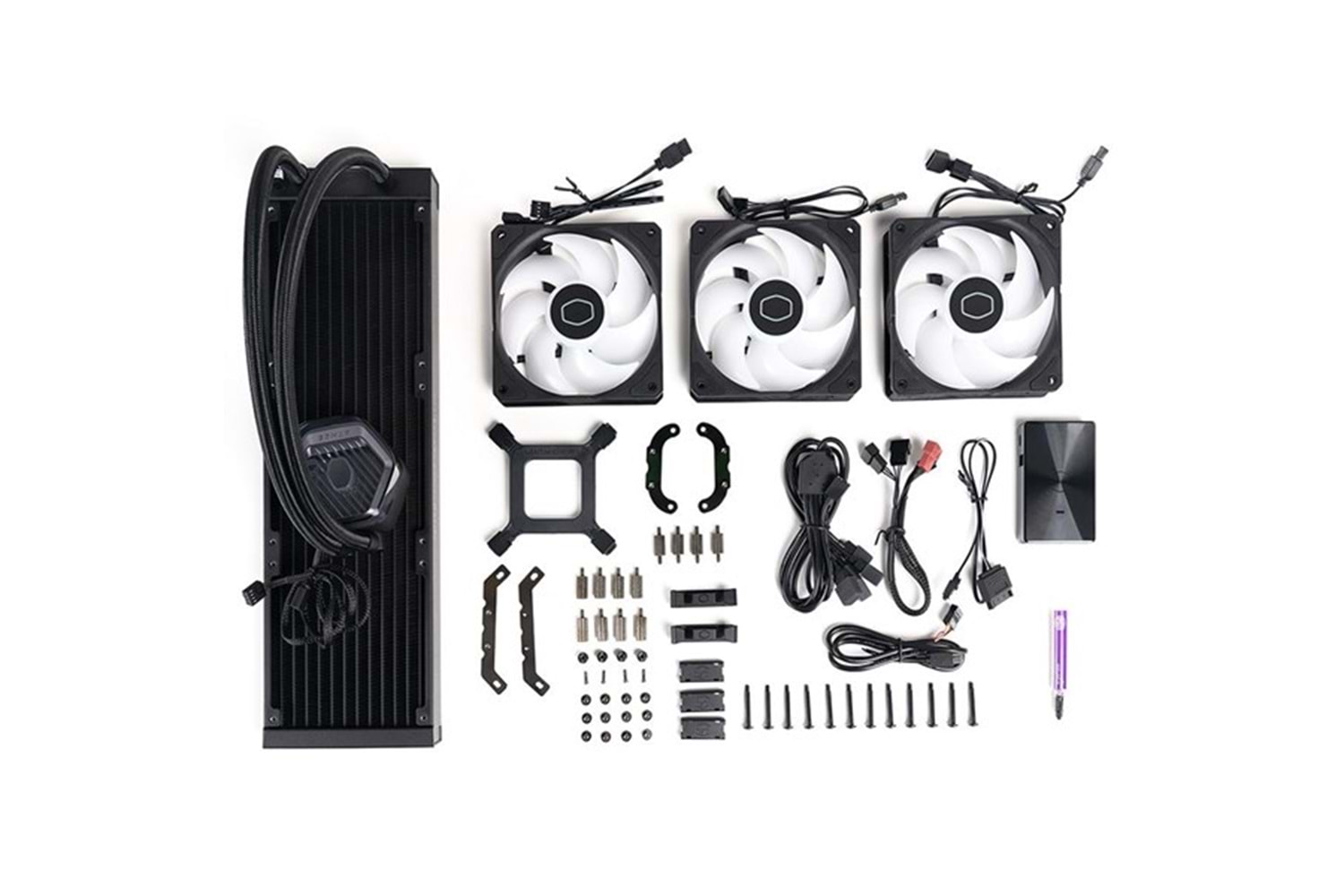 COOLERMASTER 360MM ATMOS 360 MLX-D36M-A25PZ-R1ARGB AM5-1700P SIVI SOĞUTMALI İŞLEMCİ FANI