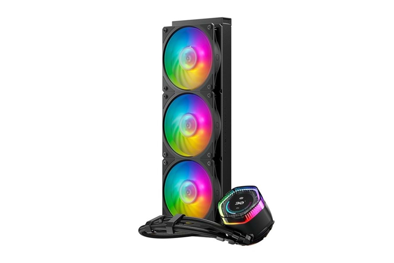 COOLERMASTER 360MM MASTERLIQUID ION ARGB AM5-1700P SIVI SOĞUTMALI İŞLEMCİ FANI