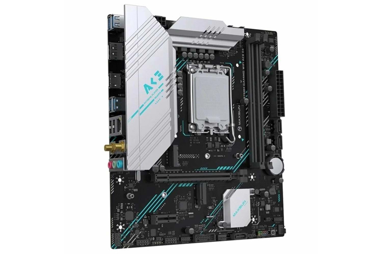 MAXSUN B760M GAMING WIFI6E ACE DDR5 HDMI PCIE 5.0 1700P MATX