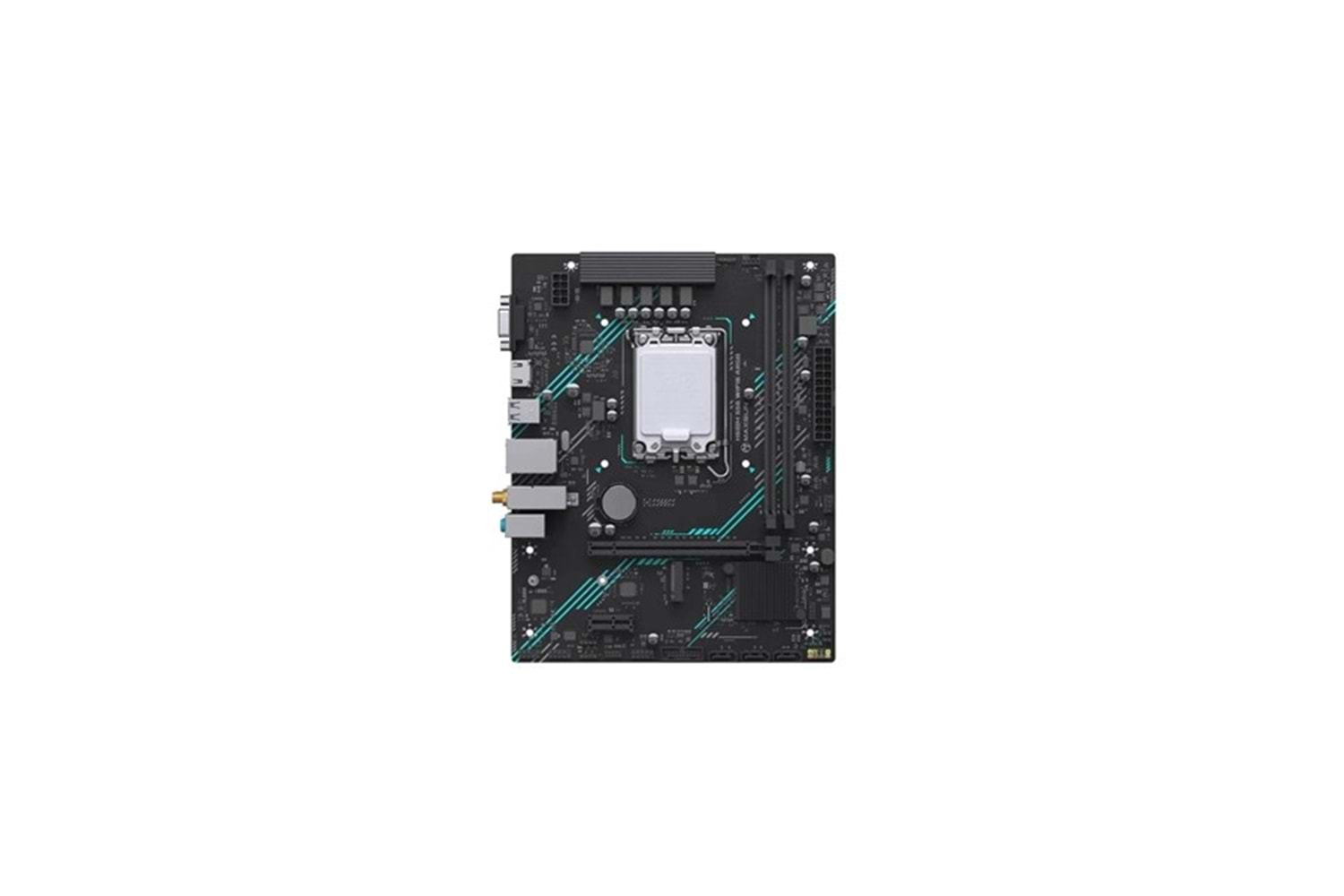 MAXSUN MS-H610M 666 WIFI6 ARGB DDR5 HDMI PCIE 4.0 1700P MATX