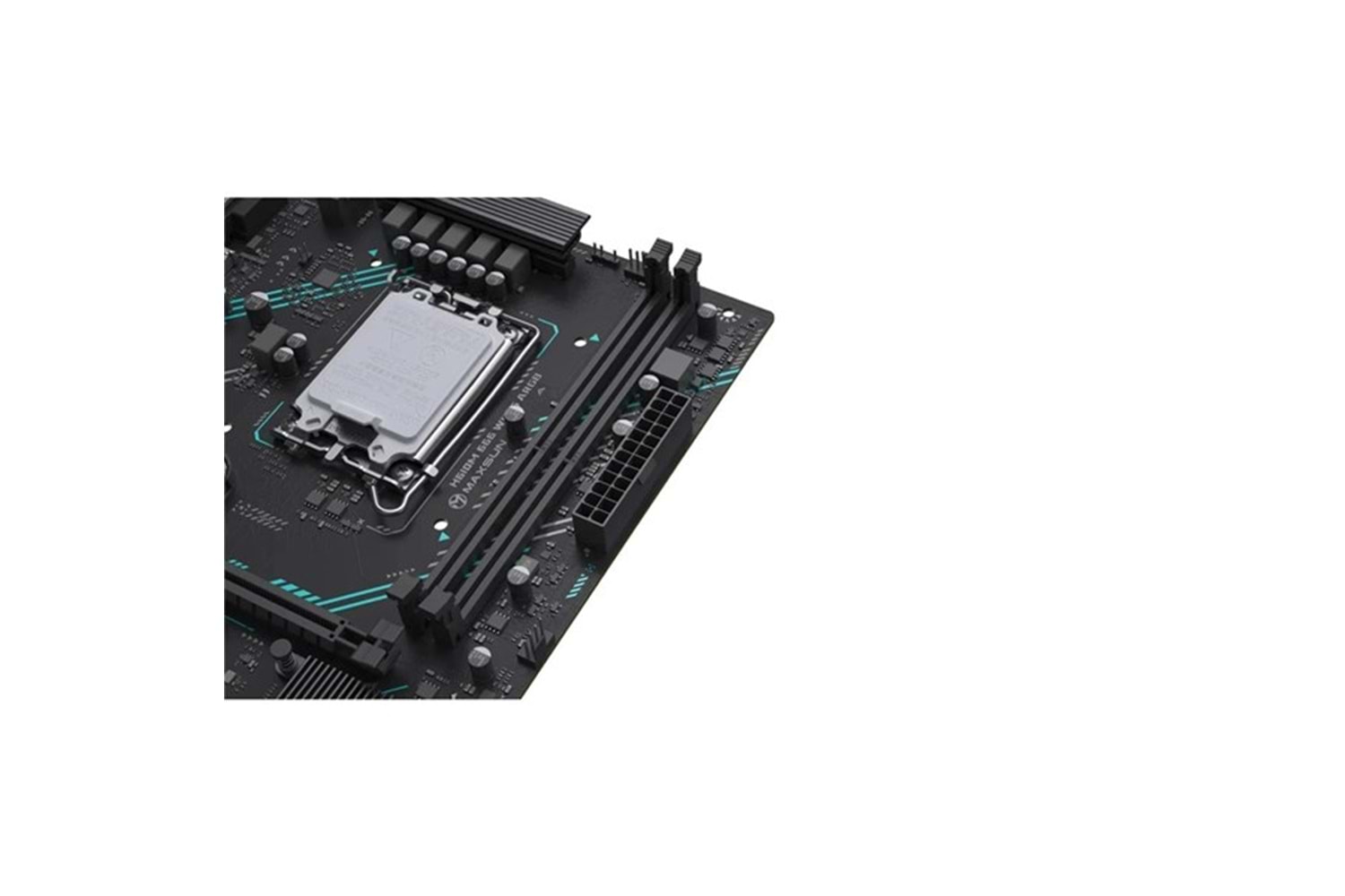 MAXSUN MS-H610M 666 WIFI6 ARGB DDR5 HDMI PCIE 4.0 1700P MATX