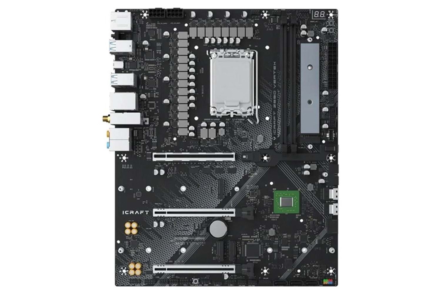 MAXSUN MS-iCraft Z890 VERTEX WIFI7 DDR5 HDMI-DP TYPEC PCIE 5.0 1851P ATX